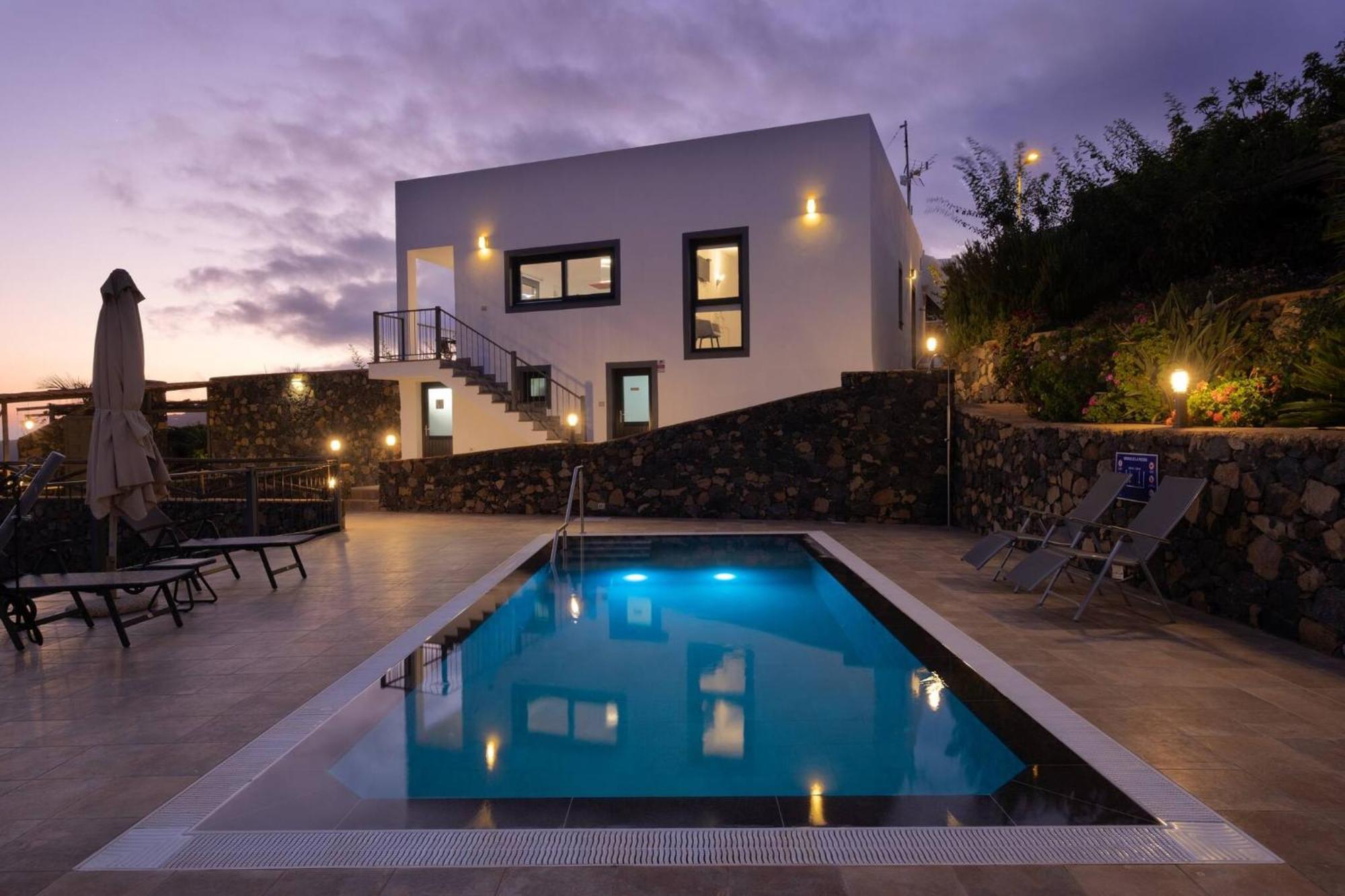 Villa la Graja Los Llanos De Aridane Esterno foto